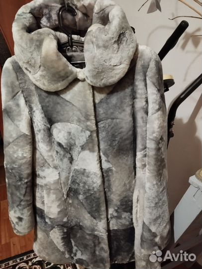 Шуба мутоновая 50 52 размер