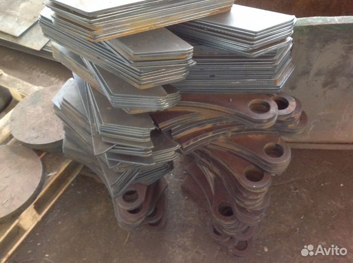 Плазменная, газокислородная резка чпу, гибка листа