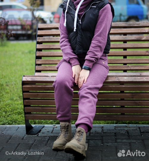 Флисовый костюм женский