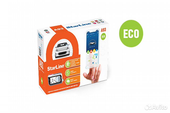 Сигнализация StarLine A93 V2 ECO