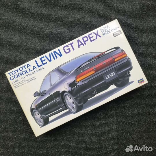 Сборная модель toyota corolla levin GT apex