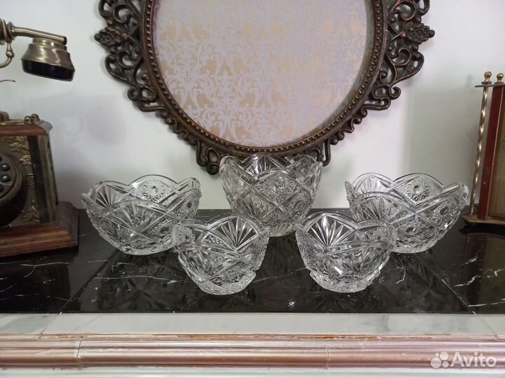 Салатники хрусталь