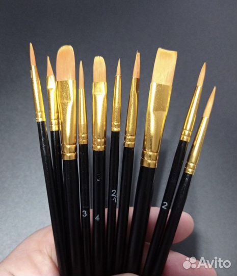 Кисти художественные синтетика