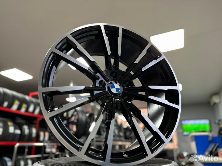Диски литые R20 BMW 5 706 стиль разноширокие