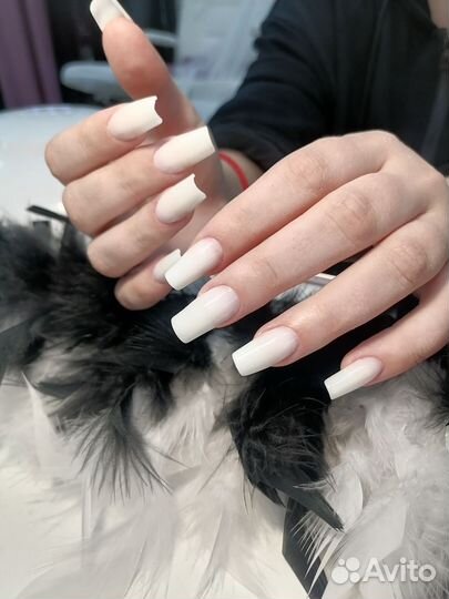 Маникюр, наращивание, гель лак, крейзи дизайн