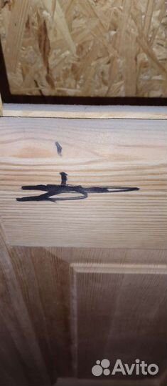 Дверь деревянная из массива сосны