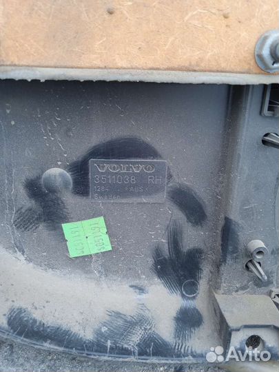 Дверная карта задняя правая volvo вольво 850