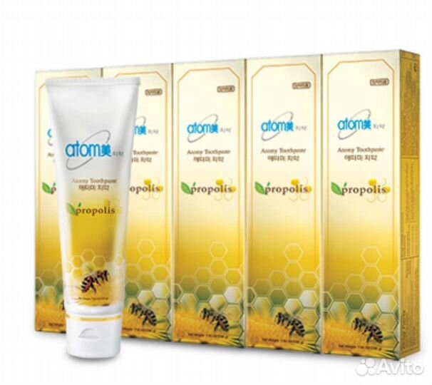 Зубная паста атоми