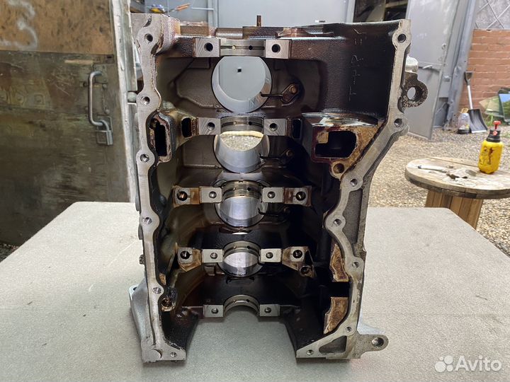 Блок цилиндров mazda cx7 2.3t 2007
