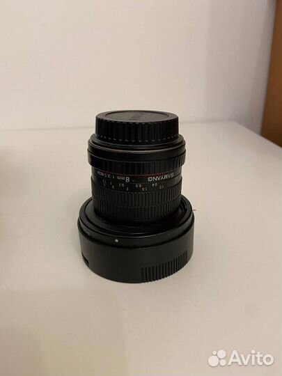 Объектив Samyang 8mm f/3.5 Fish-eye CS II Canon EF