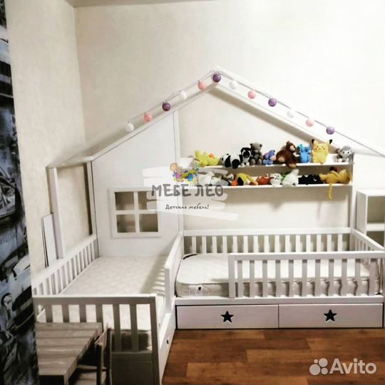 Угловаядетскаякровать