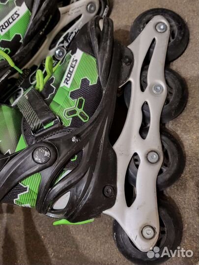 Роликовые коньки детские раздвижные Roces Yuma