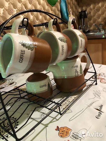 Кофейный сервиз керамика