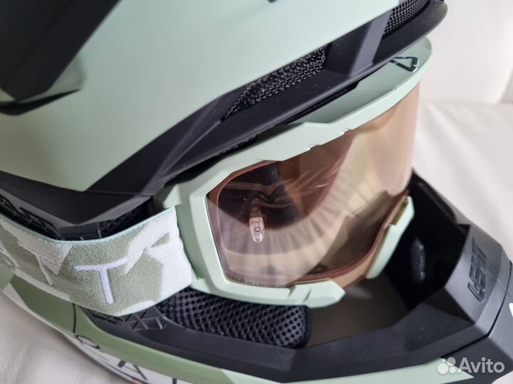 Эндуро шлем leatt helmet KIT moto 7.5. V22 cactus