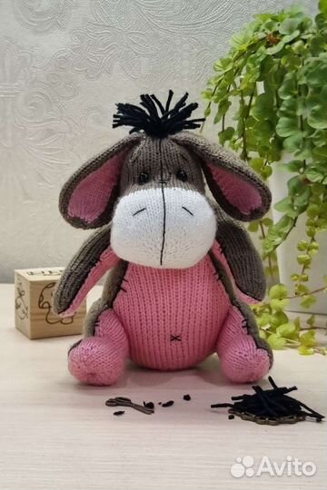 Мягкая игрушка Ослик