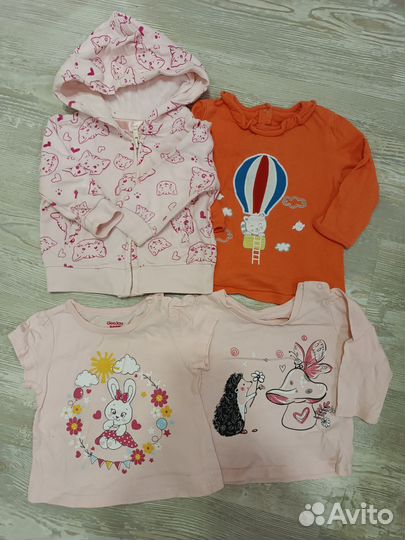 Вещи пакетомна девочку 3-6 месяцев