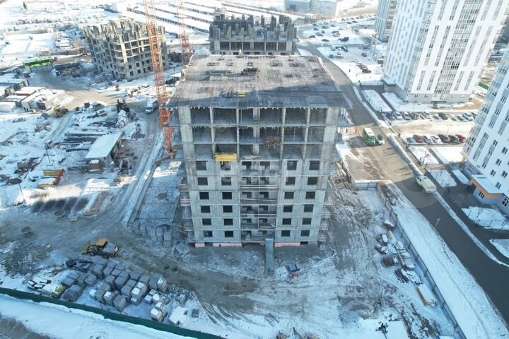 2-к. квартира, 54,4 м², 9/15 эт.