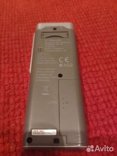 Диктофон Panasonic