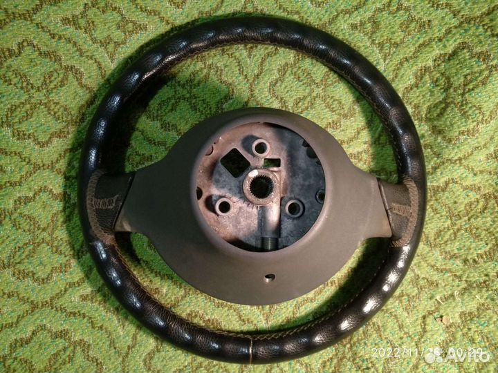 Руль Smart с Лепестками кожаный