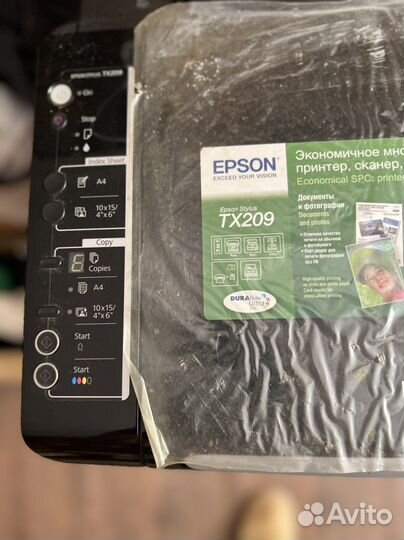 Цветной лазерный принтер epson TX209