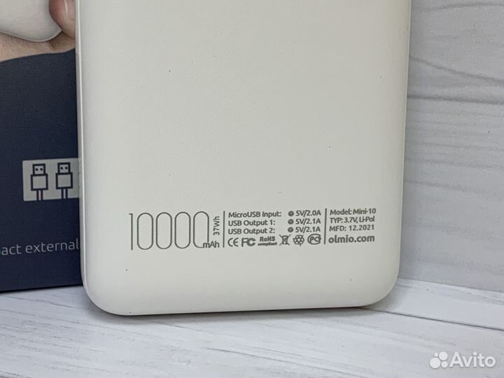 Power bank Olmio mini-10 10000mAh (L9)