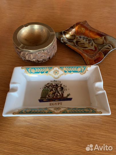 Пепельницы. Индия. Египет. Винтаж