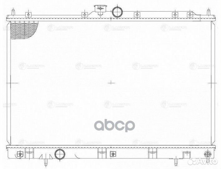 Радиатор mitsubishi outlander MT 03- LRc 1135 L