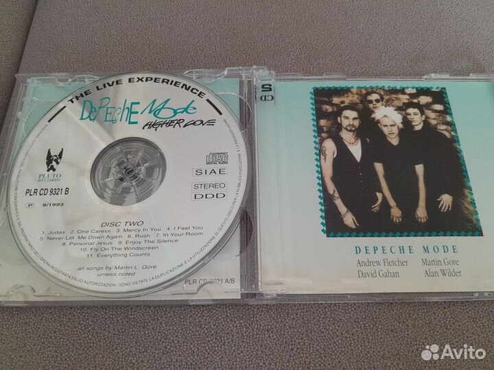 CD Depeche mode, live devotional tour