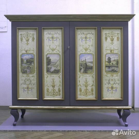 Комод с ручной росписью