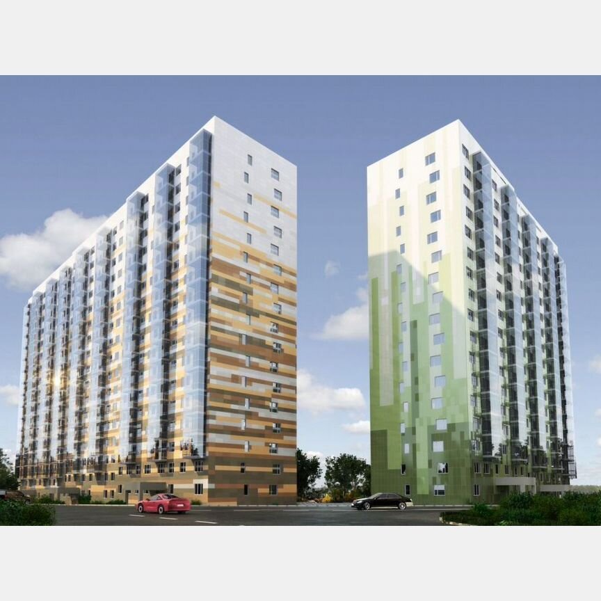 2-к. квартира, 76,4 м², 8/17 эт.