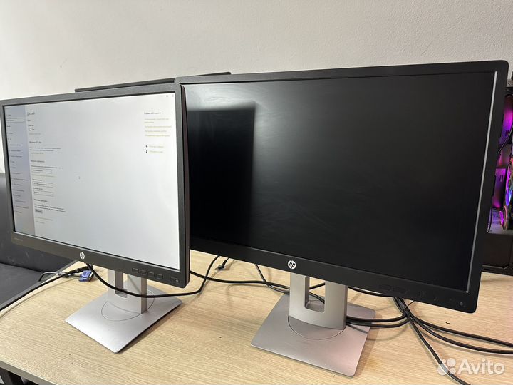 Мониторы HP 24 IPS, hdmi Идеал