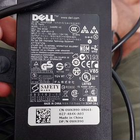 Блок питания ноутбука Dell 90W 19.5V 4.62A