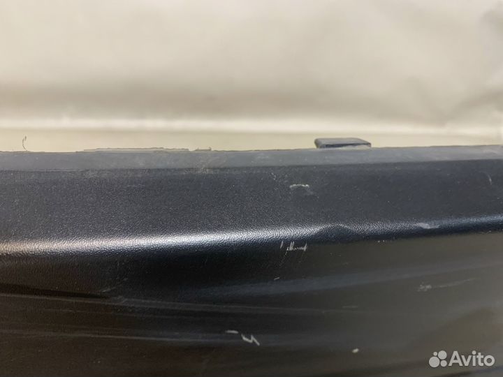 Toyota Highlander 13- Юбка заднего бампера