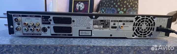 Sony recorder rdr-hx 750