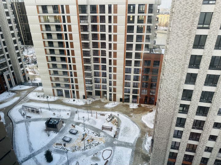 3-к. квартира, 77,8 м², 12/17 эт.