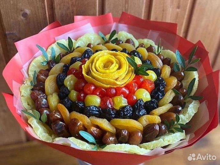 Съедобные букеты для женщин