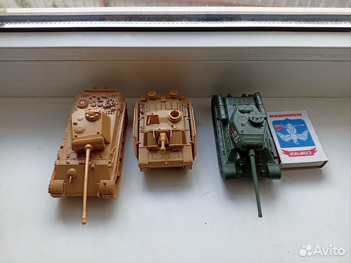 Модель танков масштаб 1/72 звезда