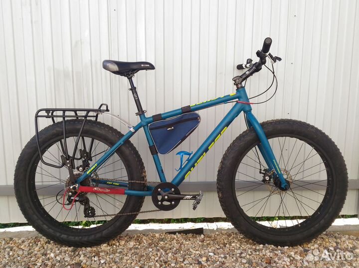 Велосипед фетбайк, моторколесо, багажник на фэт