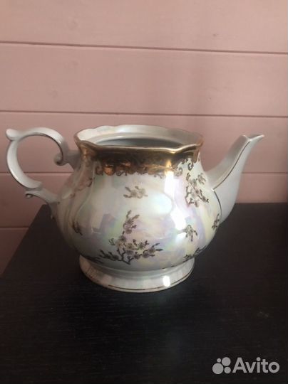 Чайник заварочный фарфоровый гдр