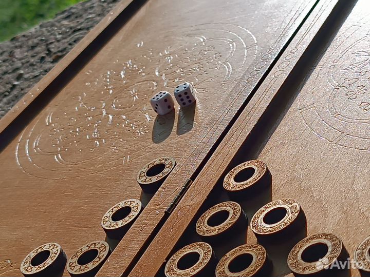 Нарды ручной работы
