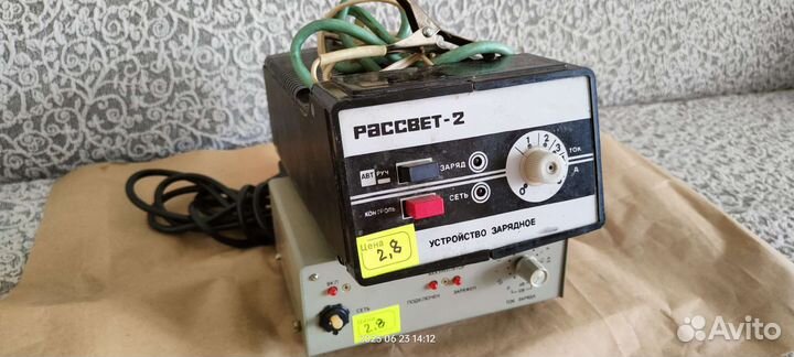 Зарядное устройство для акб СССР