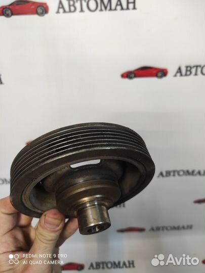 Шкив коленвала Пежо 408 308EP6