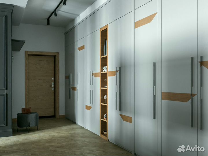 Шкаф двухстворчатый распашной