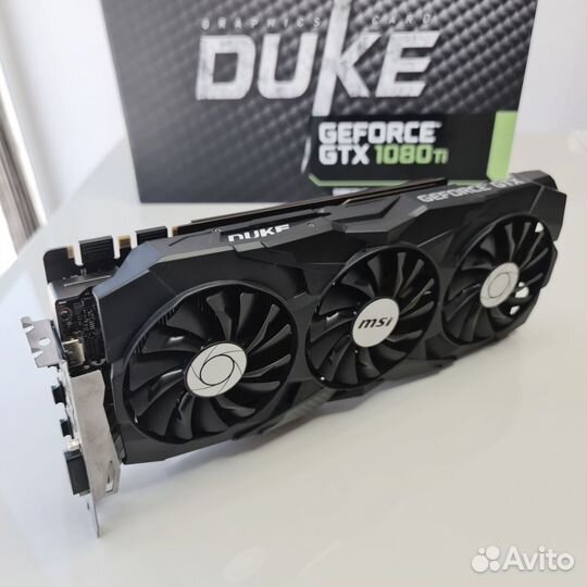 Видеокарта MSI GeForce GTX 1080 Ti duke 11G