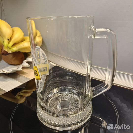 Набор чашек с блюдцем новые. Глиняные