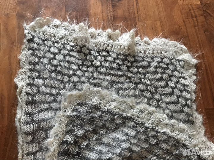 Платок пуховый шарф 150х50