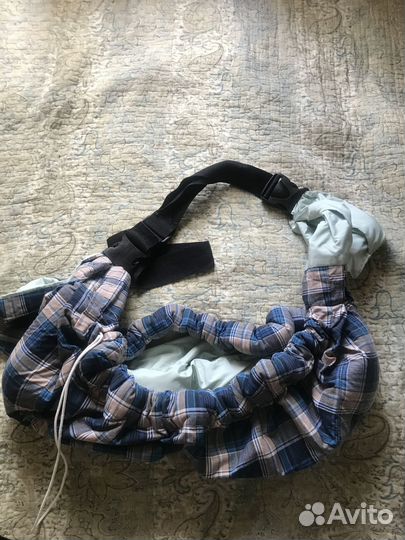 Рюкзак переноска для ребенка кенгуру слинг