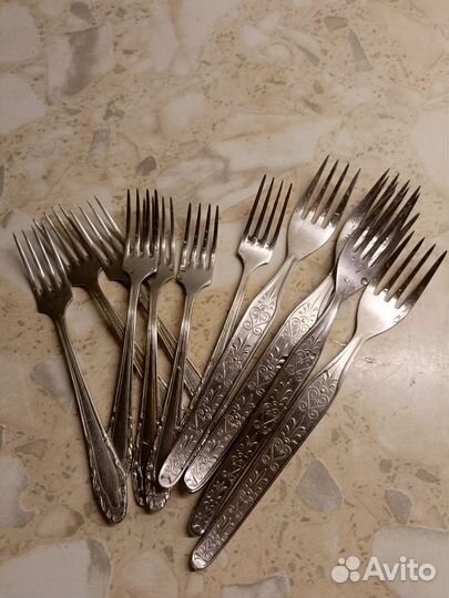 Ложки вилки нержавейка СССР