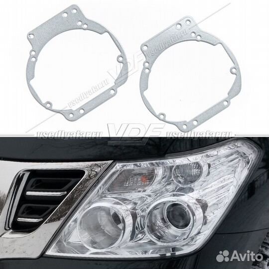 Nissan Patrol Y62 (2010-2014) на Hella 3R Переходн