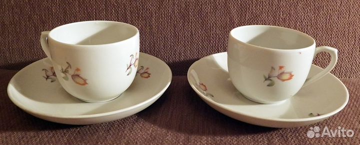 Кофейная пара. дфз Вербилки. СССР. 1960-е годы